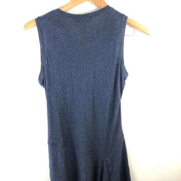 BCBG Asymmetrical Navy Jersey Tank XS - Picture 4 of 8